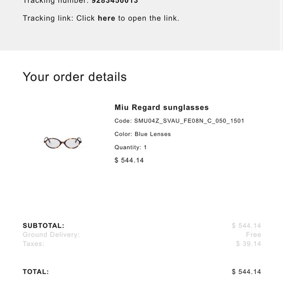 Miu Miu Regard glasses - Picture 2 of 11